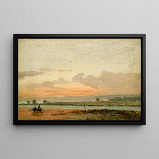Jrgen Sonne - Landscape with Evening Sky.webp