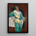 Arlequin - Juan Gris — inramlat konstverk på väggen