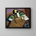 Fantômas - Juan Gris — inramlat konstverk på väggen
