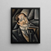 Juan Legua - Juan Gris — inramlat konstverk på väggen