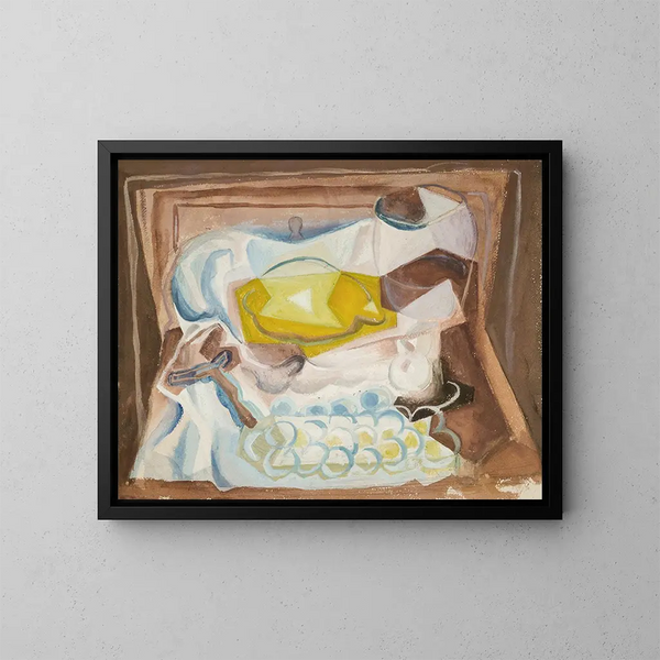 Naturtavla - Juan Gris — inramlat konstverk på väggen