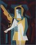 Pierrot - Juan Gris — vy av konstverket