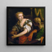 Judith med Holofernes huvud - Paolo Veronese — inramlat konstverk på väggen
