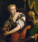 Judith med Holofernes huvud - Paolo Veronese — vy av konstverket