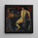 Judith och Holofernes - Franz von Stuck — inramlat konstverk på väggen