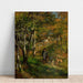 Reproduktion av målningen Jules Le Cœur et ses chiens dans la forêt de Fontainebleau - Pierre-Auguste Renoir