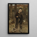 Pas marché - Jules Bastien-Lepage — inramlat konstverk på väggen