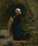 Lavandière bretonne - Jules Breton — vy av konstverket