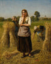 La Glaneuse - Jules Breton — vy av konstverket