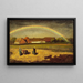 L'Arc-en-ciel Courrières - Jules Breton — inramlat konstverk på väggen