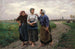 Les Amies - Jules Breton — vy av konstverket