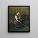 Sommar - Jules Breton — inramlat konstverk på väggen