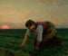Une sarcleuse - Jules Breton — vy av konstverket