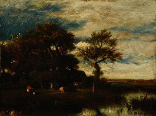Jules Dupr - Paysage avec cours deau.webp