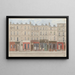 Rue Beaubourg n°30 36:e arrondissement - Jules Gaildrau — inramlat konstverk på väggen