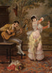 La danseuse espagnole - Jules James Rougeron — vy av konstverket