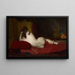 Odalisque - Jules Joseph Lefebvre — inramlat konstverk på väggen