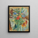 Blommor - Jules Pascin — inramlat konstverk på väggen