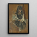 La princesse persane - Jules Pascin — inramlat konstverk på väggen