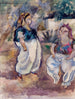 Les Tunisiennes - Jules Pascin — vy av konstverket