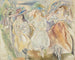 Les grands chapeaux - Jules Pascin — vy av konstverket