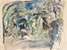 Parc de la Havane - Jules Pascin — vy av konstverket