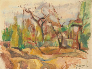 Landskap i Kuba - Jules Pascin — vy av konstverket