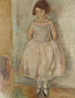 ung flickas porträtt - Jules Pascin — vy av konstverket