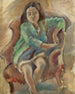 Simone Dalal ung flicka i en herde - Jules Pascin — vy av konstverket