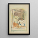 La fenêtre - Jules Pascin — inramlat konstverk på väggen
