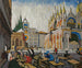 San Marco från Piazetta - Jules Schmalzigaug — vy av konstverket