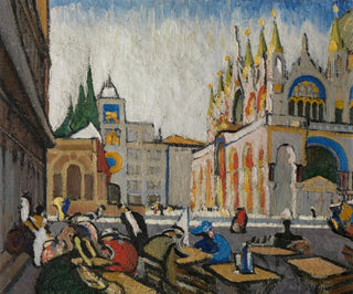 San Marco från Piazetta - Jules Schmalzigaug — vy av konstverket