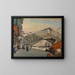 Le pont du Rialto à Venise - Jules Schmalzigaug — inramlat konstverk på väggen