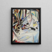 Oavslutad målning - Jules Schmalzigaug — inramlat konstverk på väggen