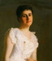 Mademoiselle Edith Potter - Julian Alden Weir — vy av konstverket