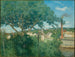 Le village de l'usine - Julian Alden Weir — vy av konstverket