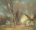 Windham Village - Julian Alden Weir — vy av konstverket