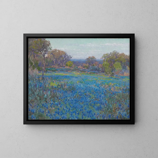 Julian Onderdonk - A field of Blue Bonnets late afternoon sunlight.webp