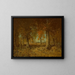 Lisière des bois - Julian Onderdonk — inramlat konstverk på väggen