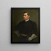 George Brinton McClellan - Julian Scott — inramlat konstverk på väggen