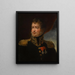 Le général Joseph Léopold Sigisbert Hugo - Julie Hugo — inramlat konstverk på väggen