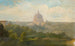 Basilique Saint-Pierre à Rome - Julie Wilhelmine Hagen-Schwarz — vy av konstverket