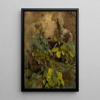 Julie Wilhelmine HagenSchwarz - Well with Fauns.webp
