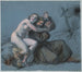 La Tentation de saint Antoine - Julien Léopold Boilly — vy av konstverket
