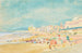 Plage à Ostende - Julius Collen Turner — vy av konstverket