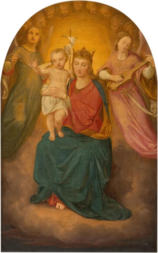 Julius Hbner - Virgin Mary and Child.webp