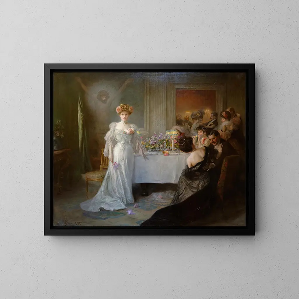 Rédemption - Julius LeBlanc Stewart — inramlat konstverk på väggen