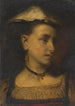 Portrait d'une femme - Julius Siegfried Uetz — vy av konstverket