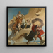 Junon och Luna - Giovanni Battista Tiepolo — inramlat konstverk på väggen