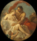 Jupiter och Callisto - Charles-Joseph Natoire — vy av konstverket